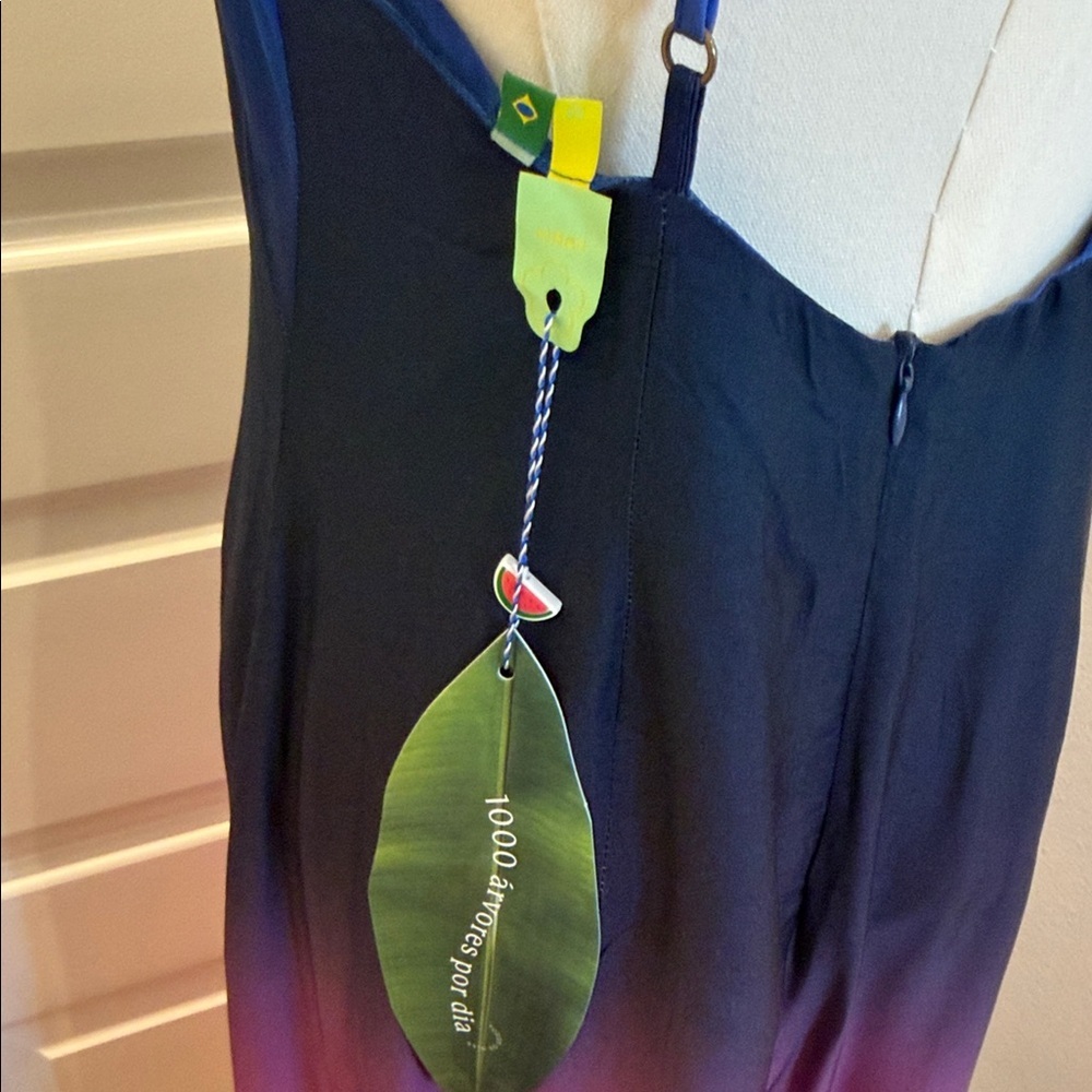 FARM Rio Ombre Long Dress Size M - Picture 11 of 12